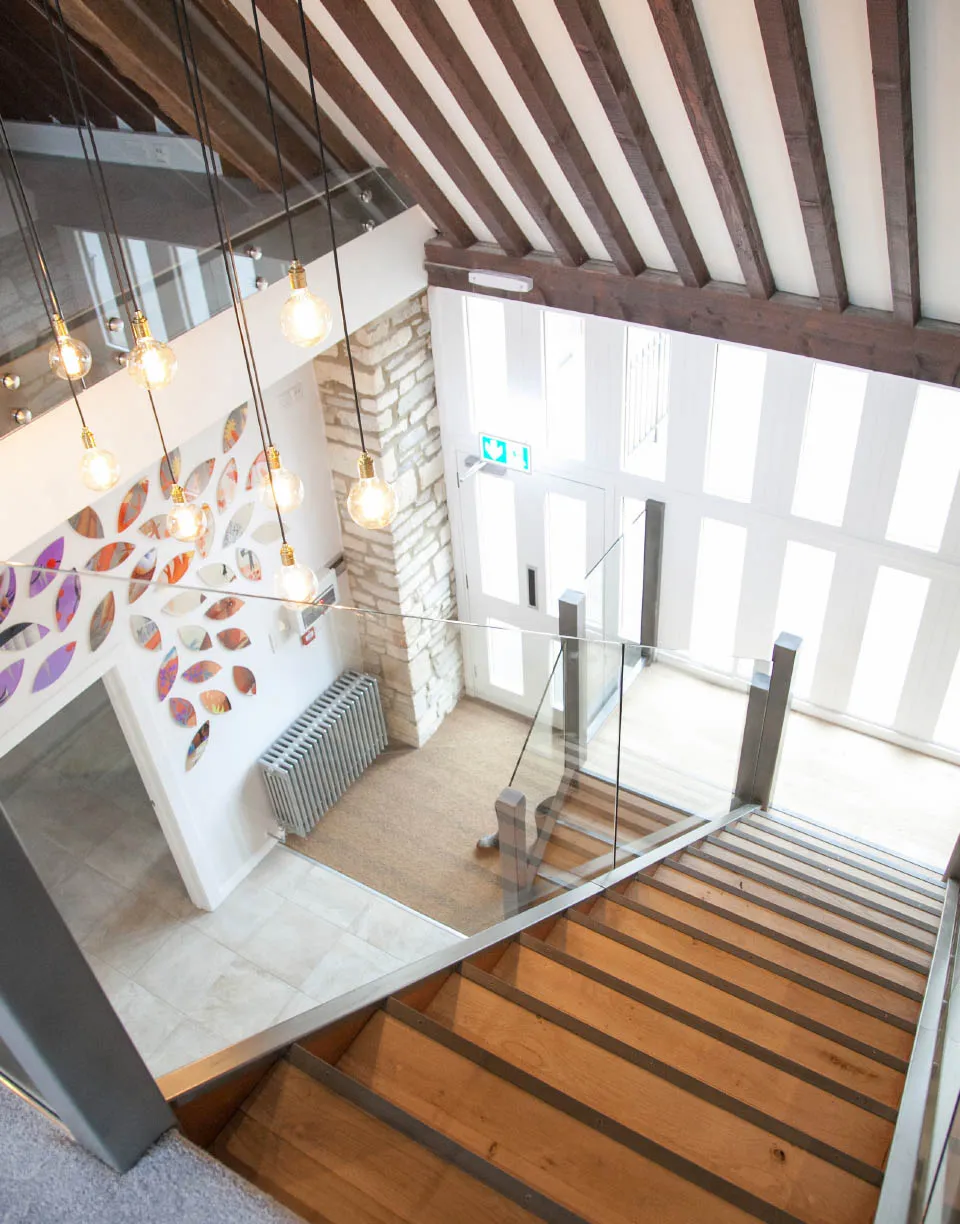 Habitat-First-Cotswolds-Barn-staircase-glass
